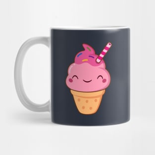 Cute Kawaii Ice Cream Cone Mug